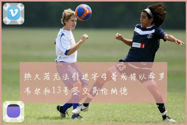 热火若无法引进字母哥或将以希罗韦尔和13号签交易伦纳德